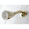 Kingston Brass Shower Faucet, Polished Brass, Wall Mount KB532SO - alternate 5